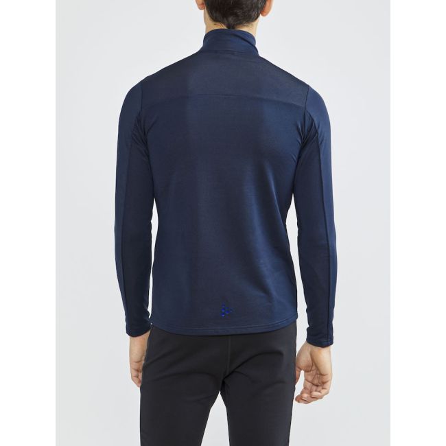 Craft Core Gain Midlayer – Bluză strat intermediar cu fermoar scurt - Albastru (396000)