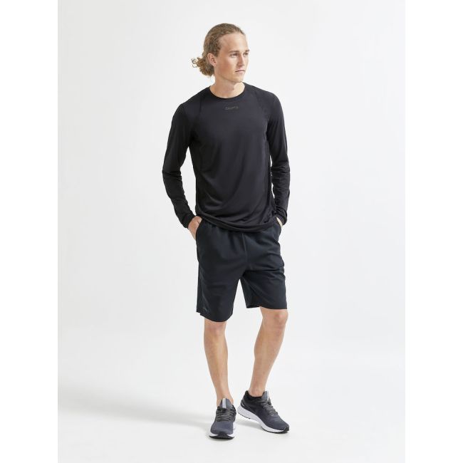 Craft ADV Essence LS Tee – Bluză tehnică cu mânecă lungă - Negru