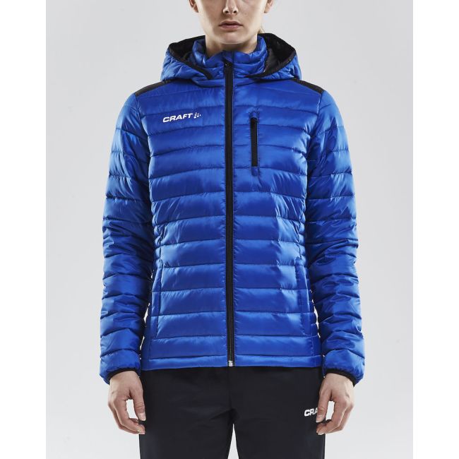 Craft Isolate Jacket W – Geacă matlasată izolată cu glugă - Albastru