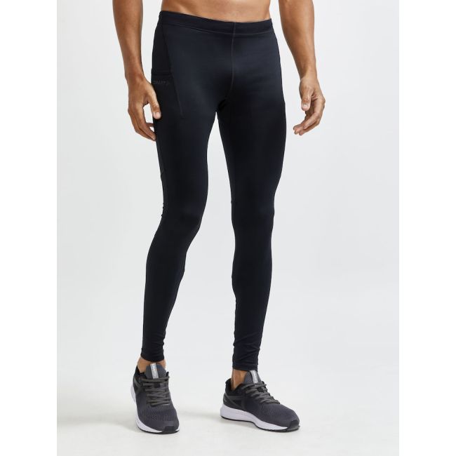 Craft ADV Essence Zip Tights – Colanți de antrenament cu fermoar - Negru