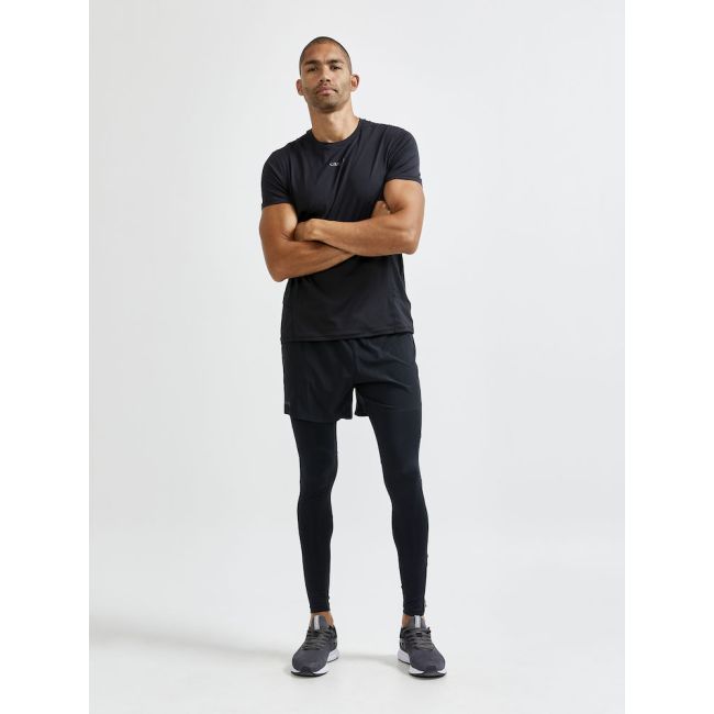Craft ADV Essence Zip Tights – Colanți de antrenament cu fermoar - Negru