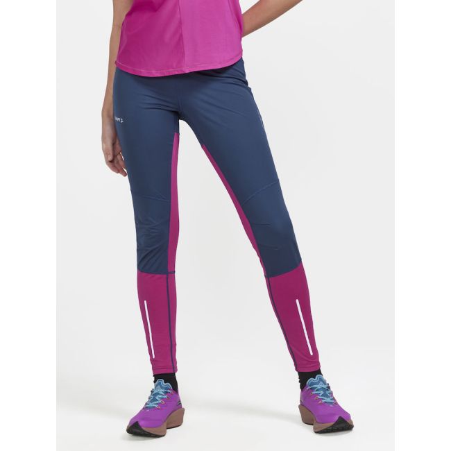Craft ADV Essence Warm Wind Tights W – Colanți calzi anti-vânt - Albastru (698486)