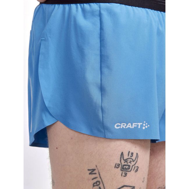 Craft PRO Hypervent Split Shorts – Pantaloni scurți de concurs cu șliț - Albastru deschis