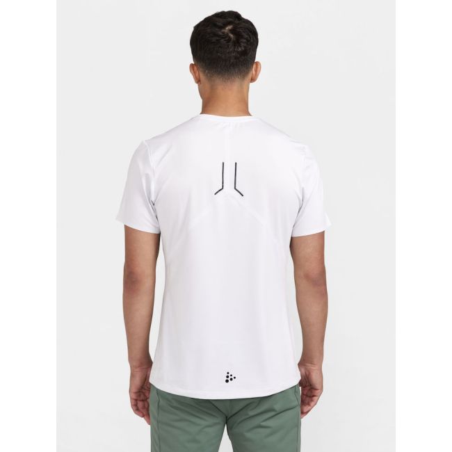 Craft PRO Hypervent SS Tee – Tricou de alergare ultraușor - Alb/gri