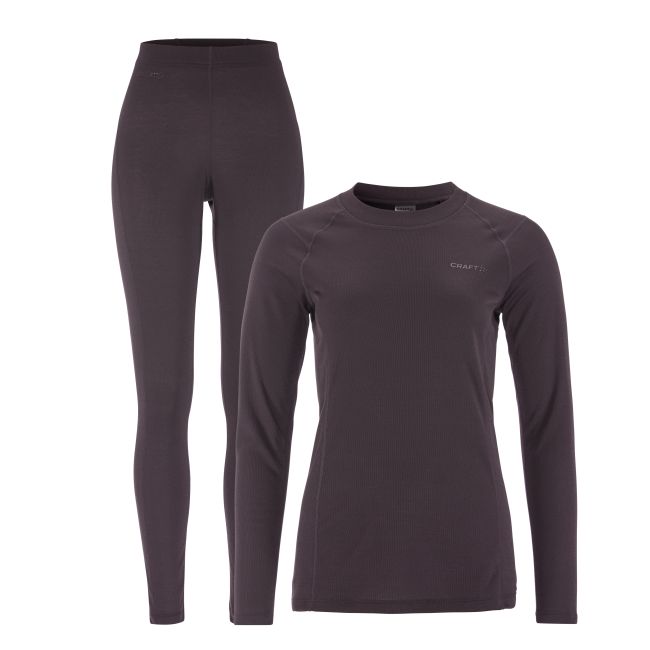 Craft Core Warm Baselayer Set W – Set strat de bază cald - Mov