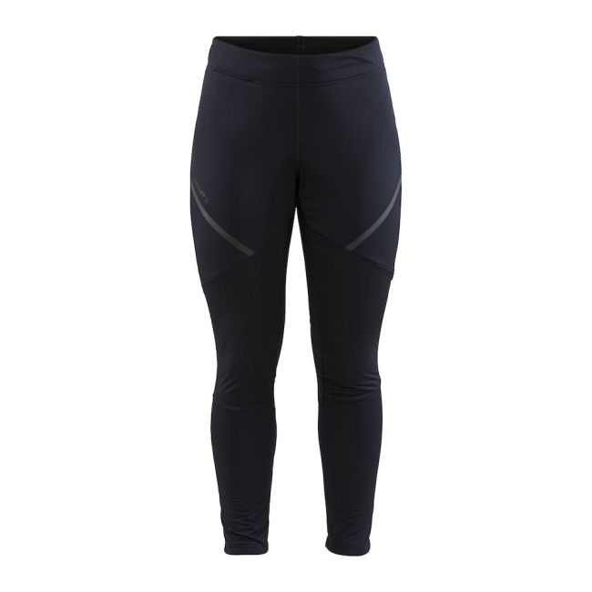 Craft Glide Wind Tights W – Colanți softshell izolați de schi fond - Negru