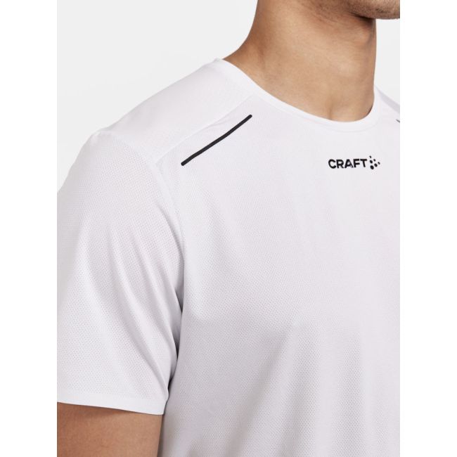 Craft PRO Hypervent SS Tee – Tricou de alergare ultraușor - Alb/gri