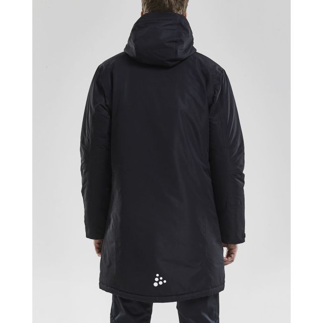Craft Parka Jacket – Parka matlasată izolată - Negru