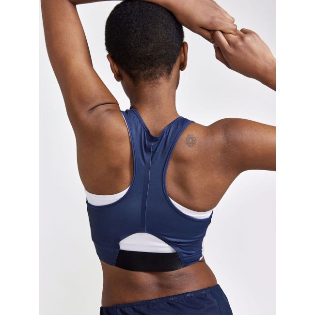 Craft PRO Hypervent Cropped Top W – Top scurt de alergare - Albastru închis
