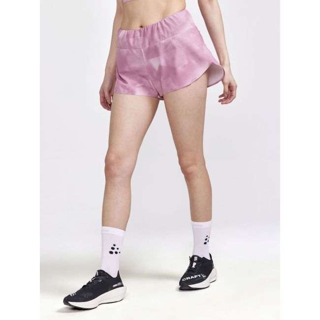 Craft PRO Hypervent Split Shorts W – Pantaloni scurți de concurs cu șliț - Roz