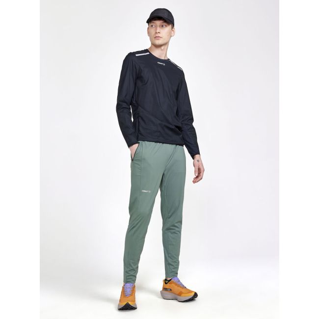 Craft PRO Hypervent LS Wind Top – Bluză de alergare ultraușoară anti-vânt - Negru