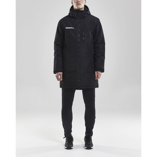 Craft Parka Jacket – Parka matlasată izolată - Negru