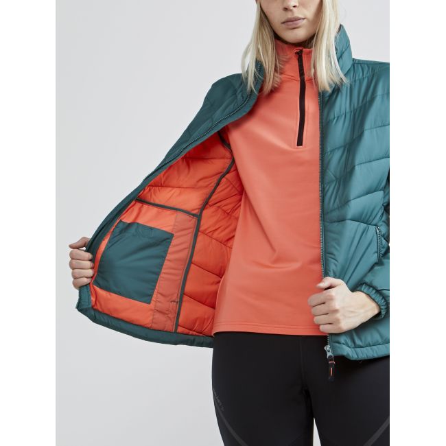 Craft Core Street Insulation Jacket W – Geacă matlasată izolată - Verde închis