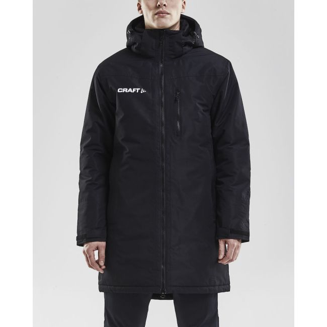 Craft Parka Jacket – Parka matlasată izolată - Negru
