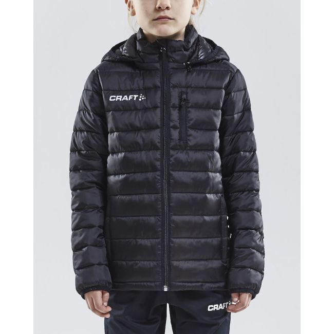 Craft Isolate Jacket Junior – Geacă matlasată izolată pentru copii - Negru
