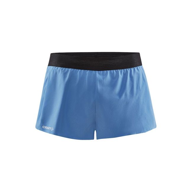 Craft PRO Hypervent Split Shorts – Pantaloni scurți de concurs cu șliț - Albastru deschis