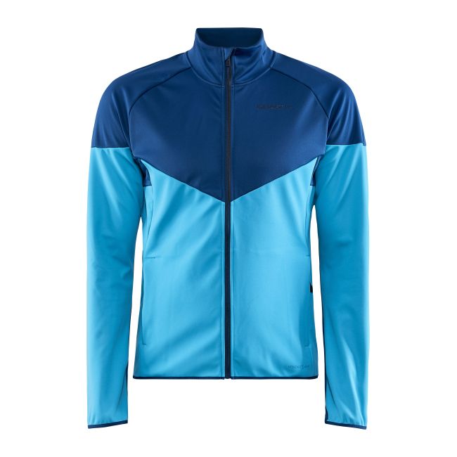 Craft Glide Block Jacket – Geacă softshell de schi fond - Albastru închis
