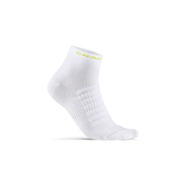 Craft ADV Dry Mid Sock – Șosete de antrenament medii - Alb
