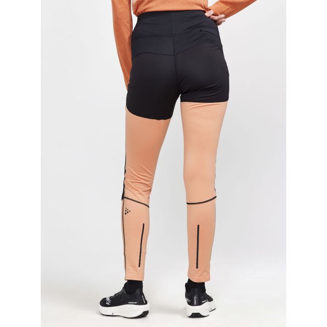 Craft ADV Essence Warm Wind Tights W – Colanți calzi anti-vânt - Negru (999716)