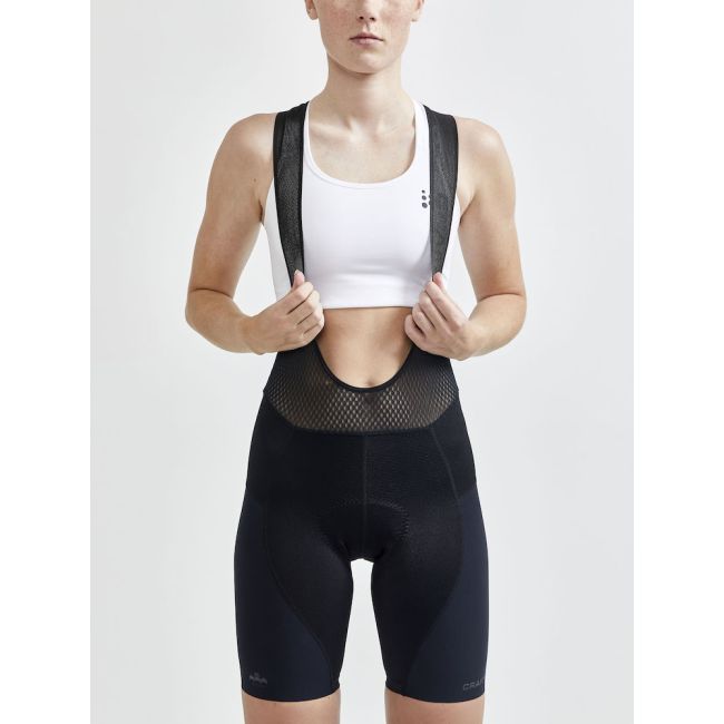 Craft ADV Aero Bib Shorts W – Pantaloni scurți de ciclism aero cu bretele - Negru