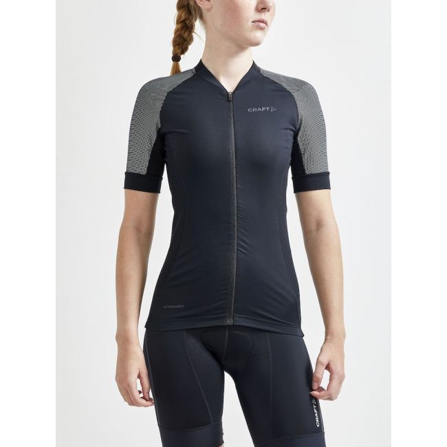 Craft ADV Endur Lumen Jersey W – Tricou de ciclism reflectorizant - Negru