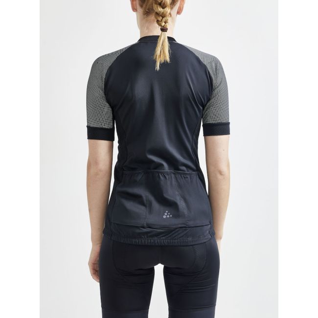 Craft ADV Endur Lumen Jersey W – Tricou de ciclism reflectorizant - Negru
