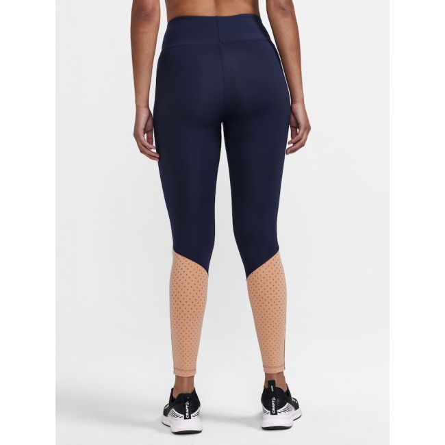 Craft ADV Charge Perforated Tights W – Colanți de antrenament cu perforații - Albastru închis