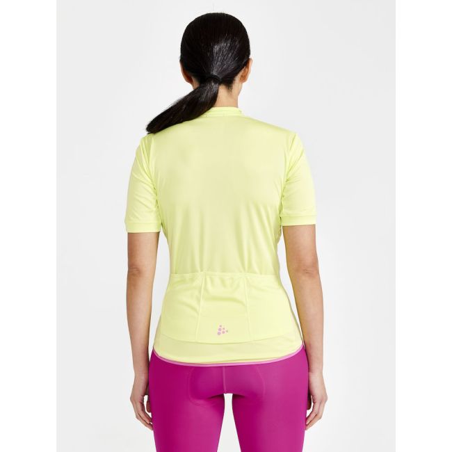 Craft Core Endur Logo Jersey W – Tricou de ciclism cu logo - Galben