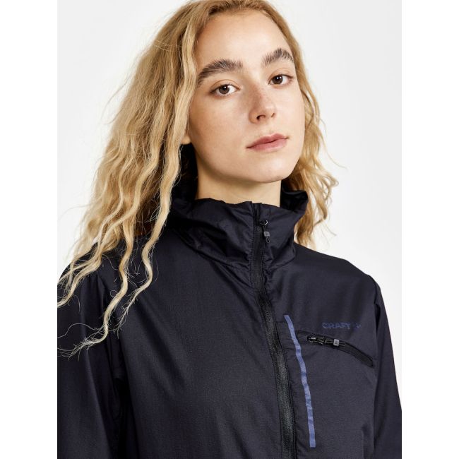 Craft ADV Offroad Wind Jacket W – Geacă de vânt de ciclism cu glugă - Negru