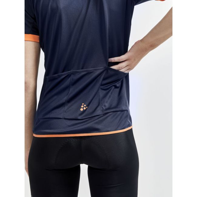 Craft Core Endur Logo Jersey W – Tricou de ciclism cu logo - Albastru închis
