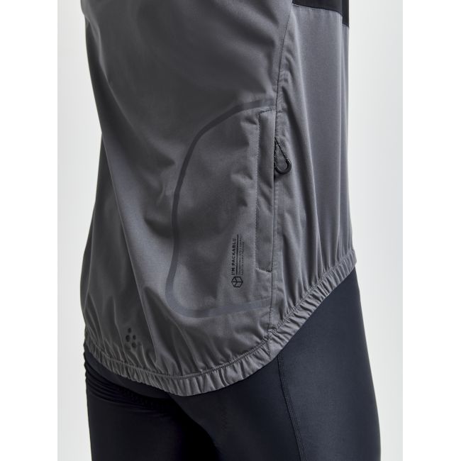 Craft ADV Endur Hydro Jacket – Geacă de ploaie de ciclism - Negru cu gri