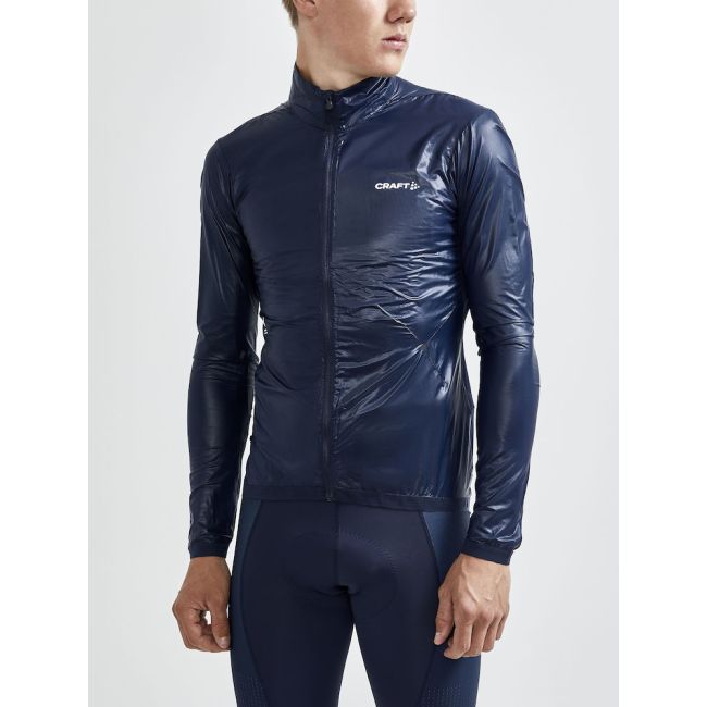 Craft PRO Nano Wind Jacket – Geacă de vânt de ciclism ultraușoară - Albastru închis