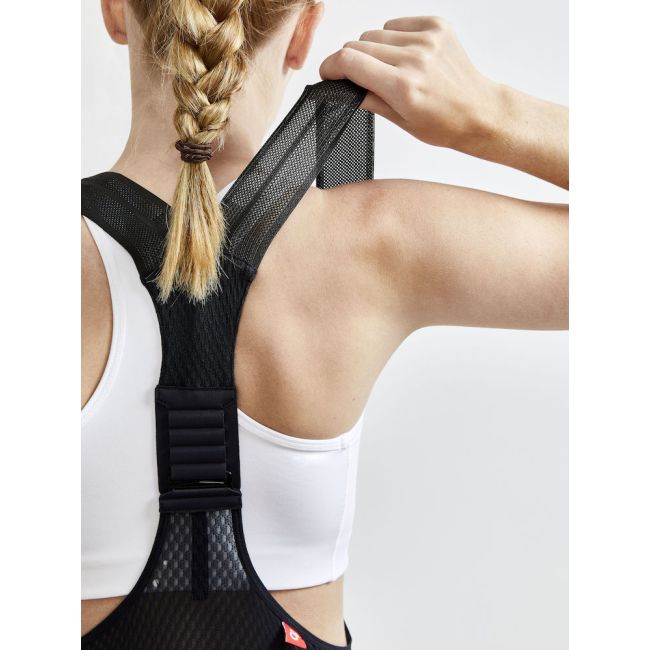 Craft ADV Aero Bib Shorts W – Pantaloni scurți de ciclism aero cu bretele - Negru