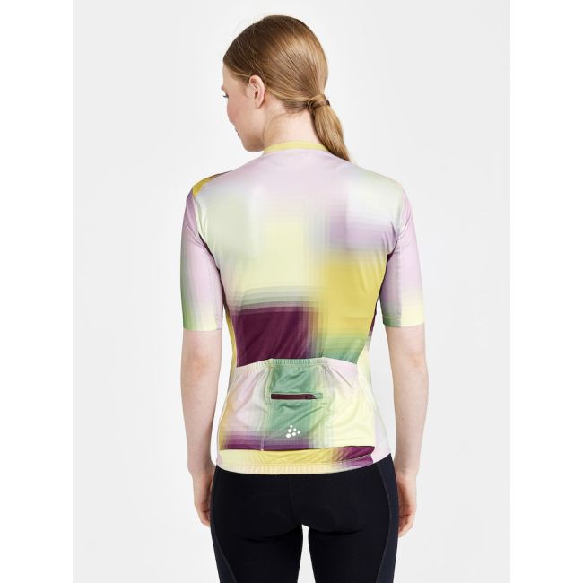 Craft ADV Aero Jersey W – Tricou de ciclism aero ultraușor - Verde cu mov