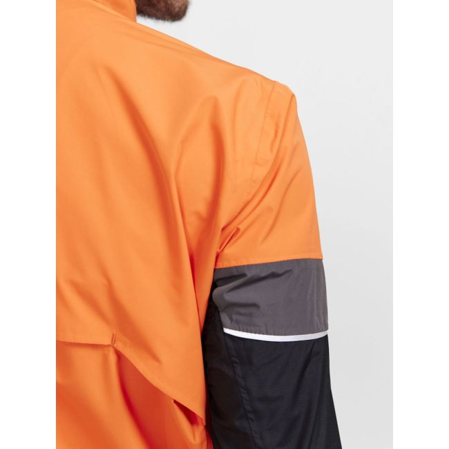 Craft Core Endur Hydro Jacket – Geacă de ploaie de ciclism - Portocaliu