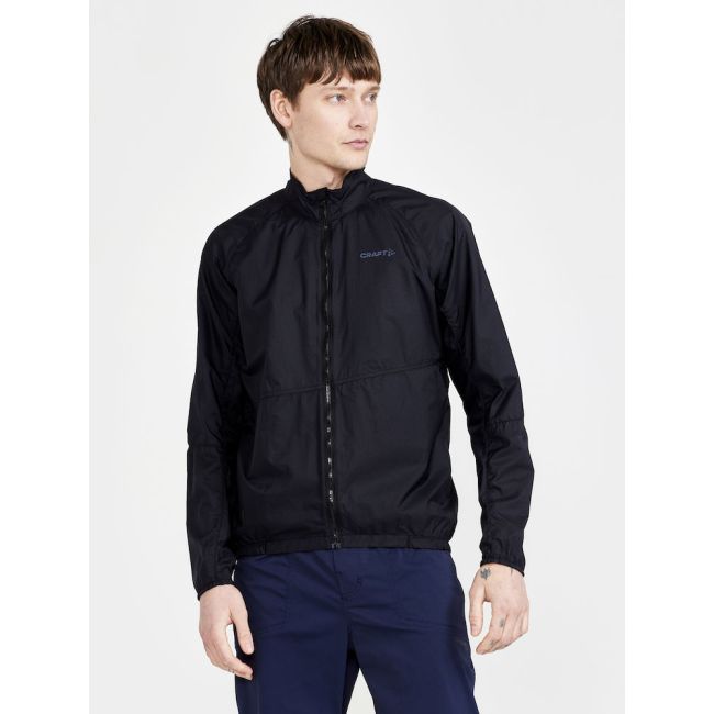 Craft ADV Offroad Wind Jacket – Geacă de vânt de ciclism cu glugă - Negru