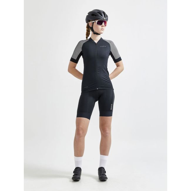 Craft ADV Endur Lumen Jersey W – Tricou de ciclism reflectorizant - Negru