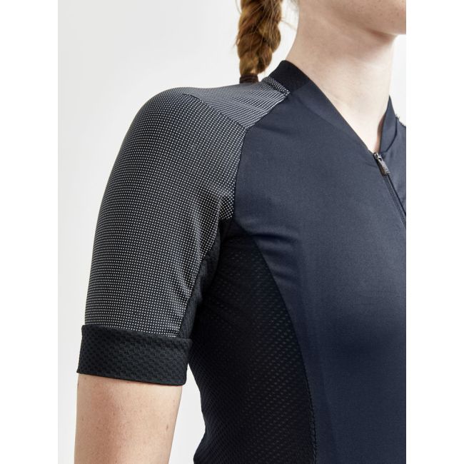 Craft ADV Endur Lumen Jersey W – Tricou de ciclism reflectorizant - Negru