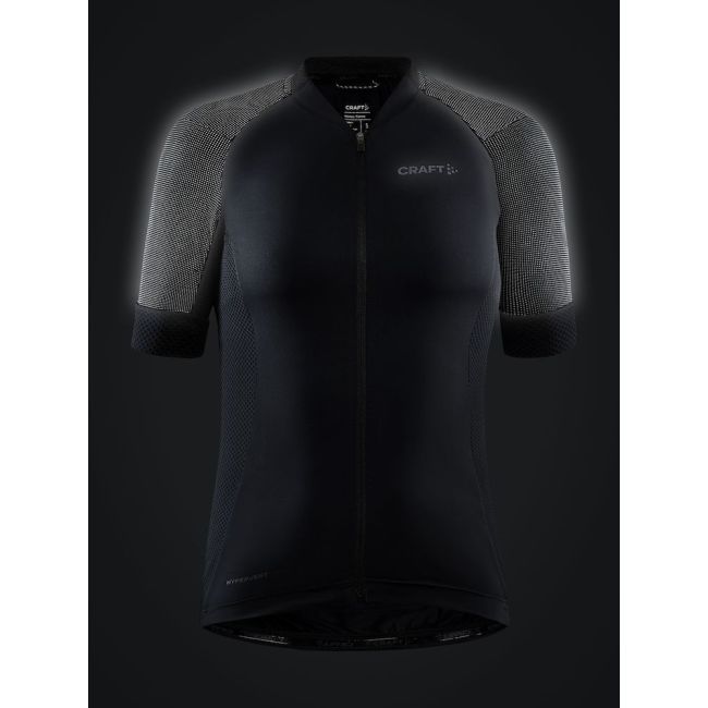 Craft ADV Endur Lumen Jersey W – Tricou de ciclism reflectorizant - Negru