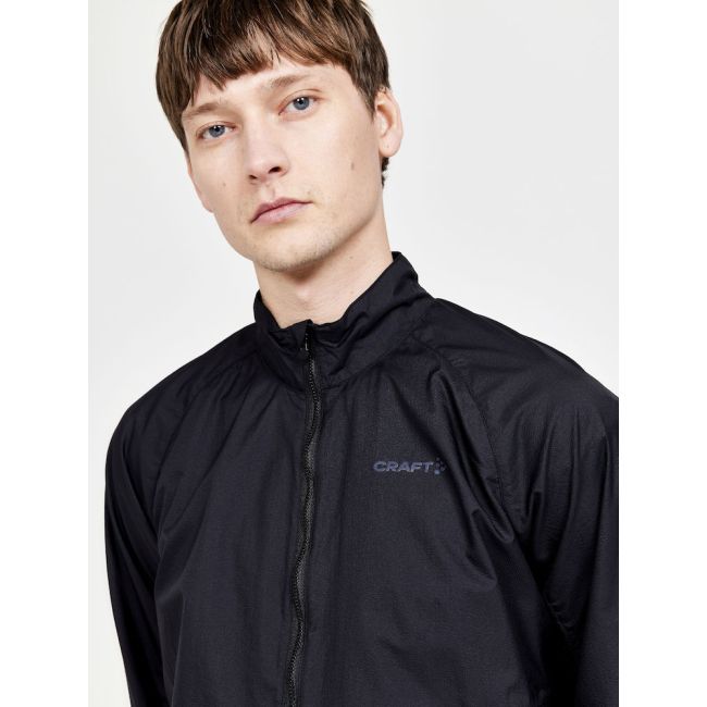 Craft ADV Offroad Wind Jacket – Geacă de vânt de ciclism cu glugă - Negru