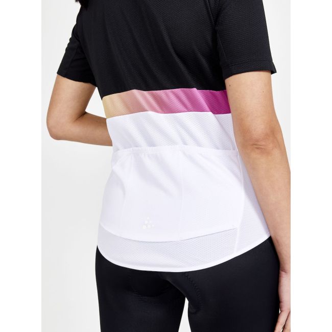 Craft Core Endur Jersey W – Tricou de ciclism - Negru cu alb