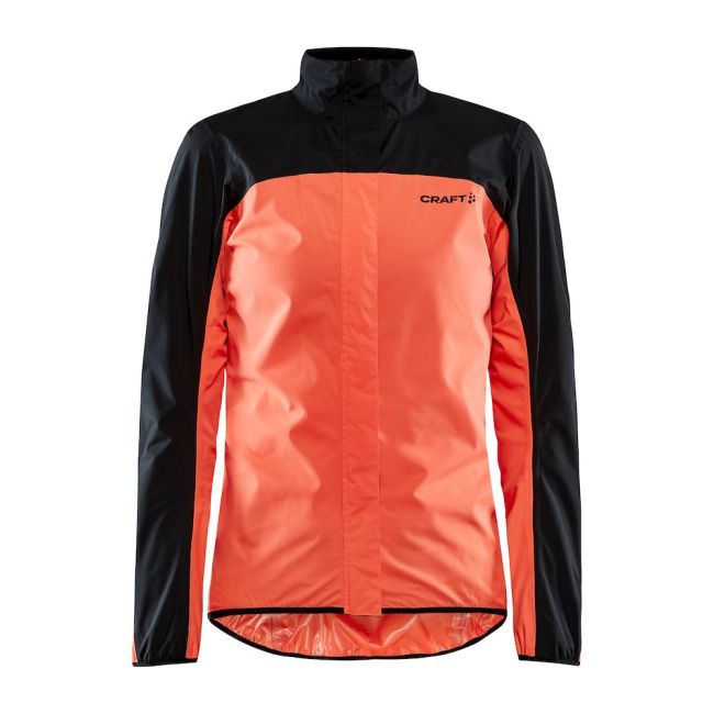 Craft Core Endur Hydro Jacket W – Geacă de ploaie de ciclism - Roz cu negru