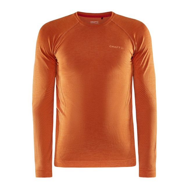 Craft Core Dry Active Comfort LS – Bluză strat de bază - Portocaliu