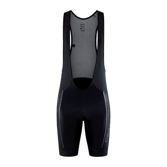 Craft ADV Endur Lumen Bib Shorts – Pantaloni scurți de ciclism cu bretele, reflectorizanți - Negru