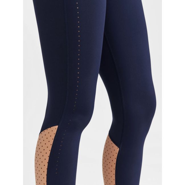 Craft ADV Charge Perforated Tights W – Colanți de antrenament cu perforații - Albastru închis
