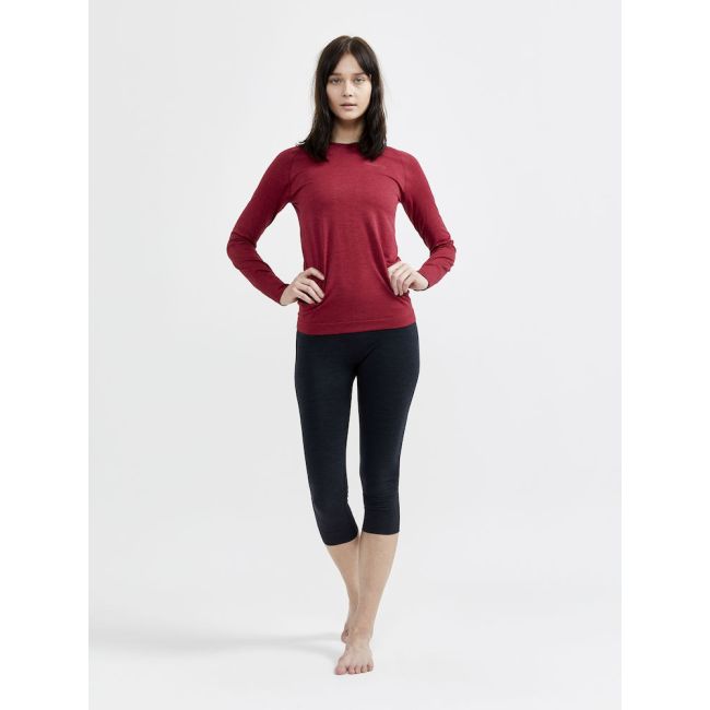 Craft Core Dry Active Comfort Knickers W – Pantaloni 3/4 strat de bază - Negru (B999000)