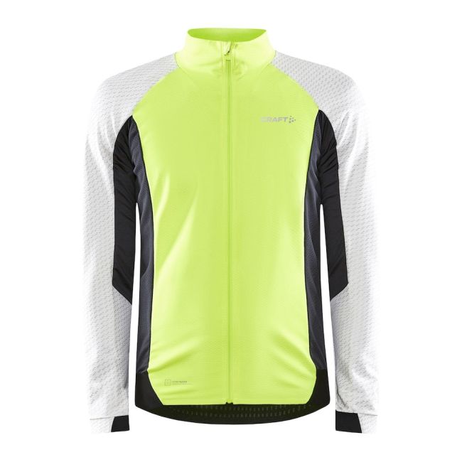 Craft ADV Bike Subz Lumen Jacket – Geacă de ciclism izolată reflectorizantă - Galben