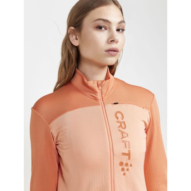 Craft Core Bike Subz LS Jersey W – Tricou de ciclism cu mânecă lungă, izolat - Portocaliu