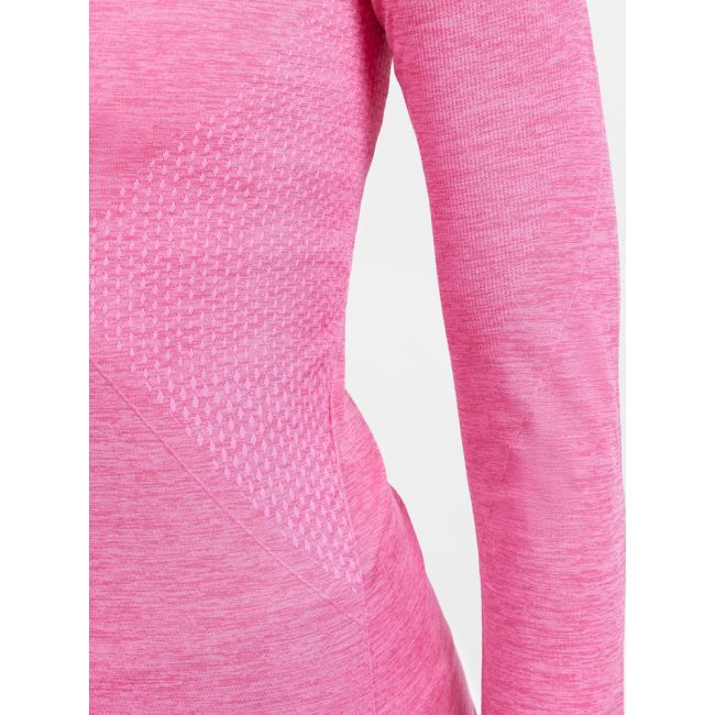Craft Core Dry Active Comfort LS W – Bluză strat de bază - Roz