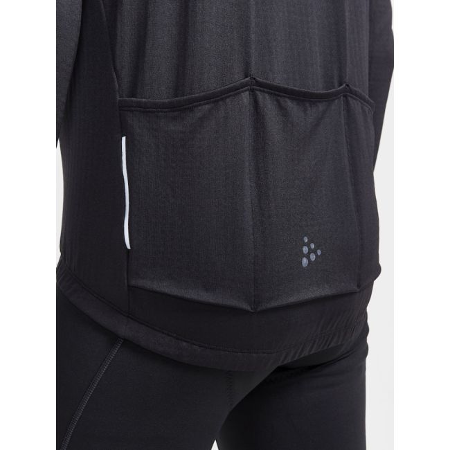 Craft Core Bike Subz LS Jersey – Tricou de ciclism cu mânecă lungă, izolat - Negru